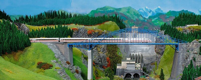 Nordsee-Alpen Modellbahn-Anlage